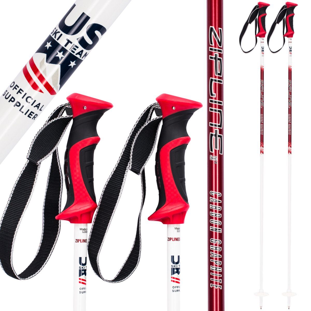 14.0 Graphite Composite Ski Poles H748