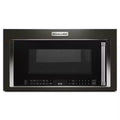1800-Watt Over the Range Microwave with Air Fry in Black Stainless Steel F990073