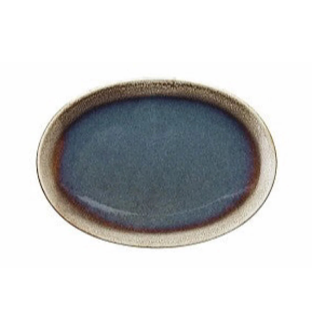 Oval Plate 36cm Bloom Blue R44328