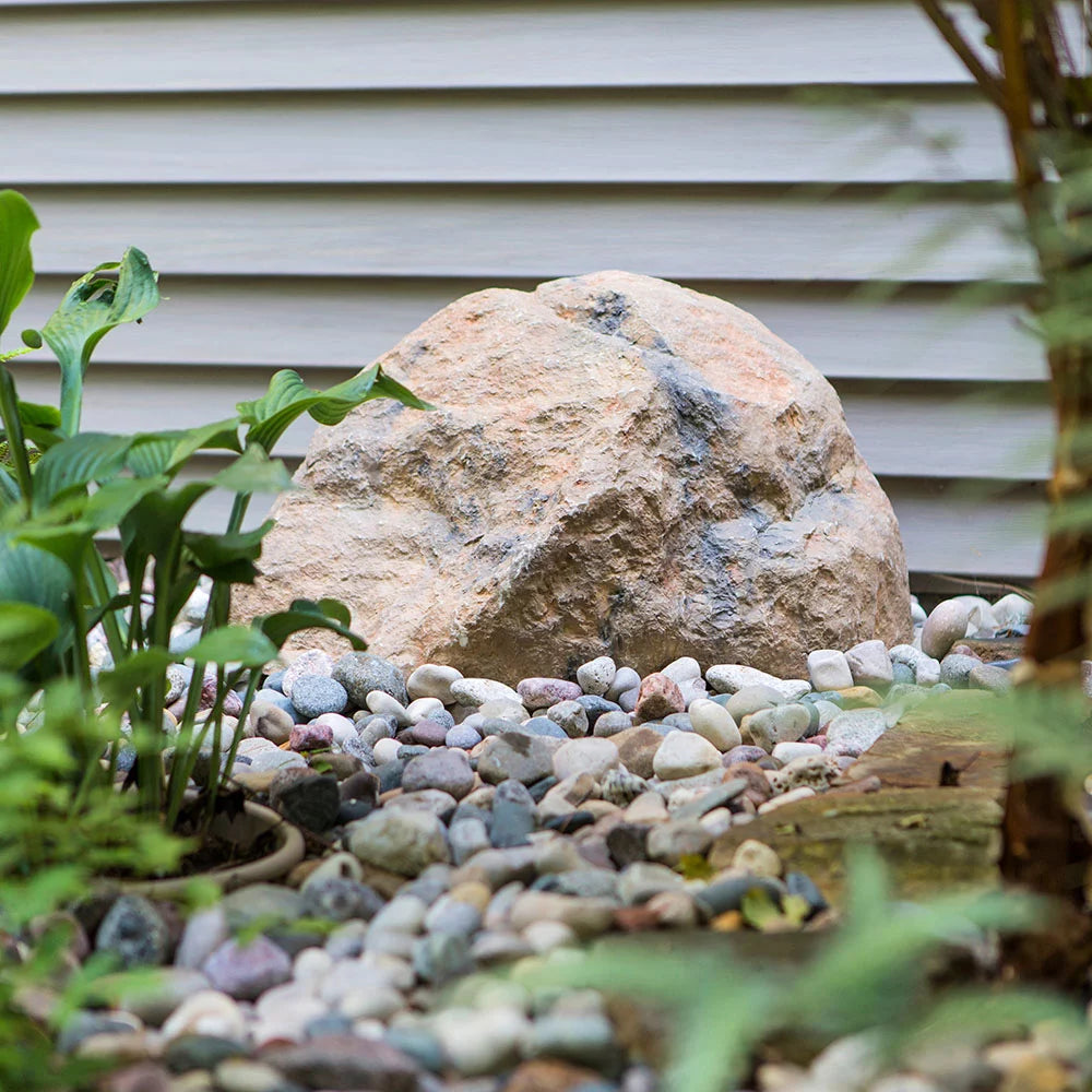 Small Tan Artificial Rock I89092