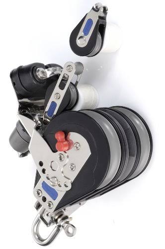 75 mm Ratchet Triple Swivel with Double Cam and Two 28 Blocks Sheave U506