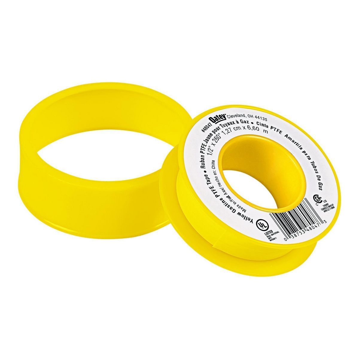 1/2 in. x 21-2/3 ft. Yellow PTFE Thread Seal Tape V2288