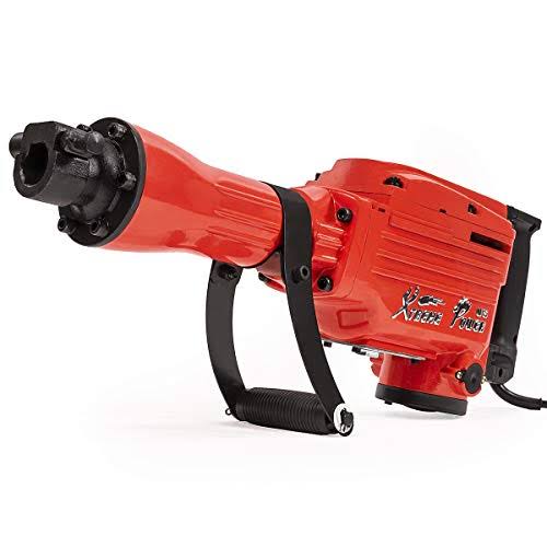 2200W Electric Demolition Jack Hammer Concrete Breaker with Carrying Case V800308