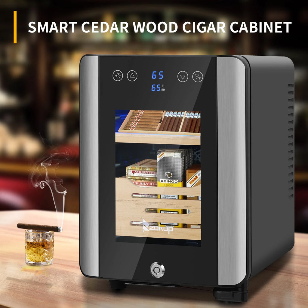 25L Electric Cigar Humidor with Digital Hygrometer C6954