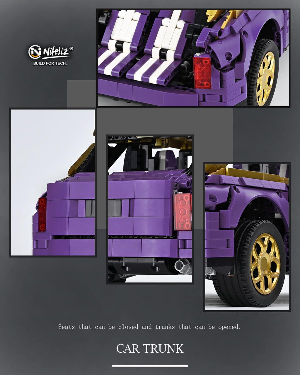 SUV Building Kit with Technique Functions (3,161 Pieces) Y4626