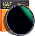 95mm ND1000 10-Stop Fixed Neutral Density Filter, HD Hydrophobic Super Slim Multi-Layer Coatings Glass Filter, Pack of 2 J61735