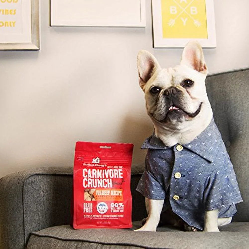 Freeze-Dried Grain-Free Dog Treats, 3.25 oz O730463