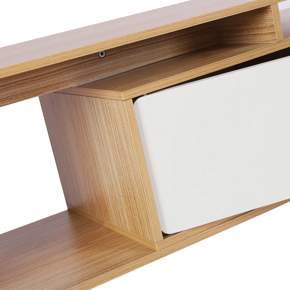 MDF TV Stand with 3 Storage Cabinets J1242