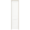 24 in. x 96 in. White Painted Right-Hand Smooth Solid Core Molded Composite MDF Single Prehung Interior Door F208318