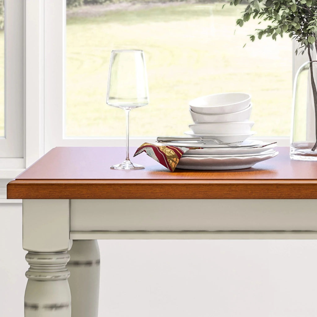 5 Piece Dining Table with 4 Chair Set R731946