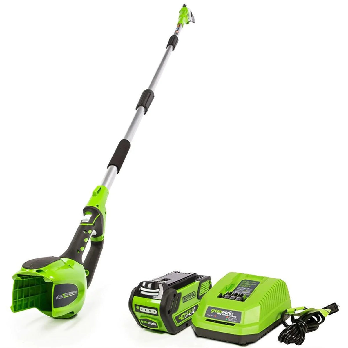 40V Cordless Battery Powered Pole Saw with 2.0 Ah Battery & Charger T662