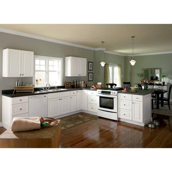 Satin White Wall Kitchen Cabinet I585773