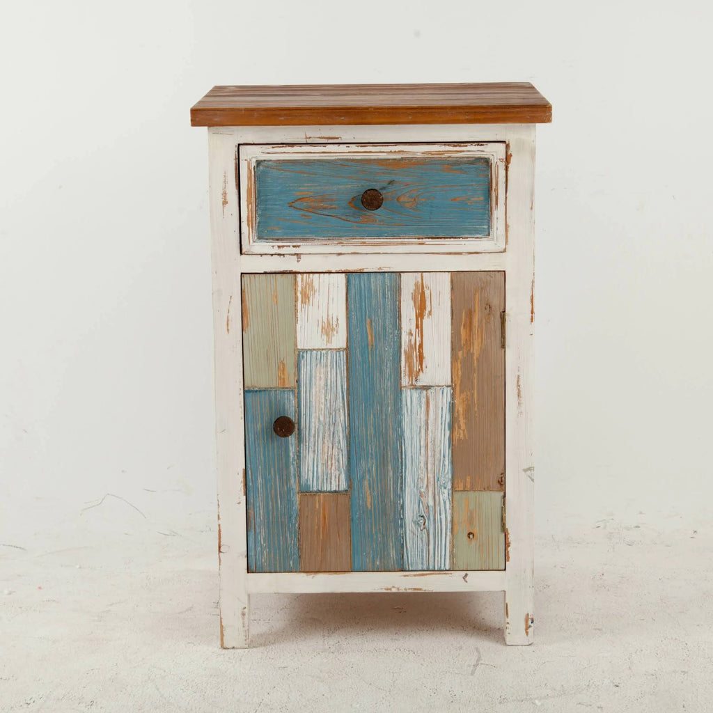 Rustic Multi-Color Console Cabinet S2919