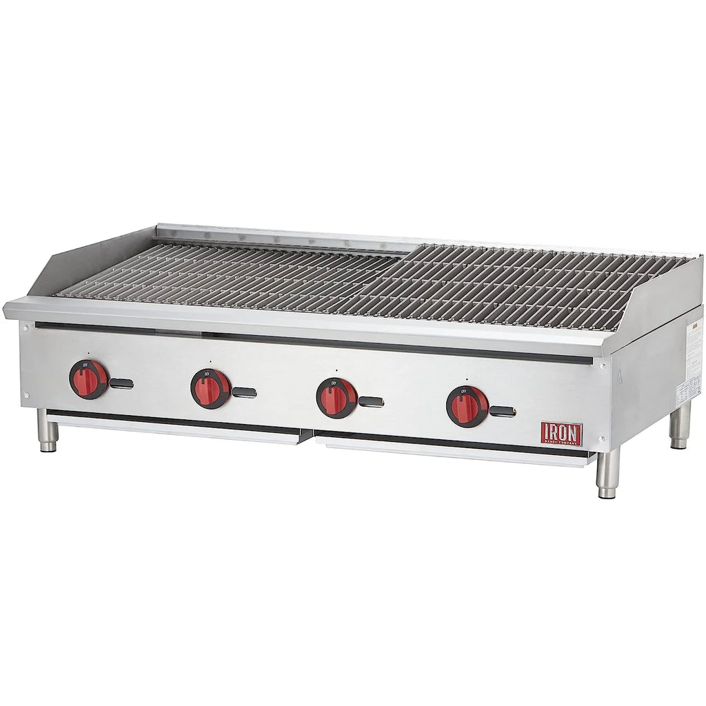48" Four Burners Stainless Steel Commercial Gas Charbroiler Y1876