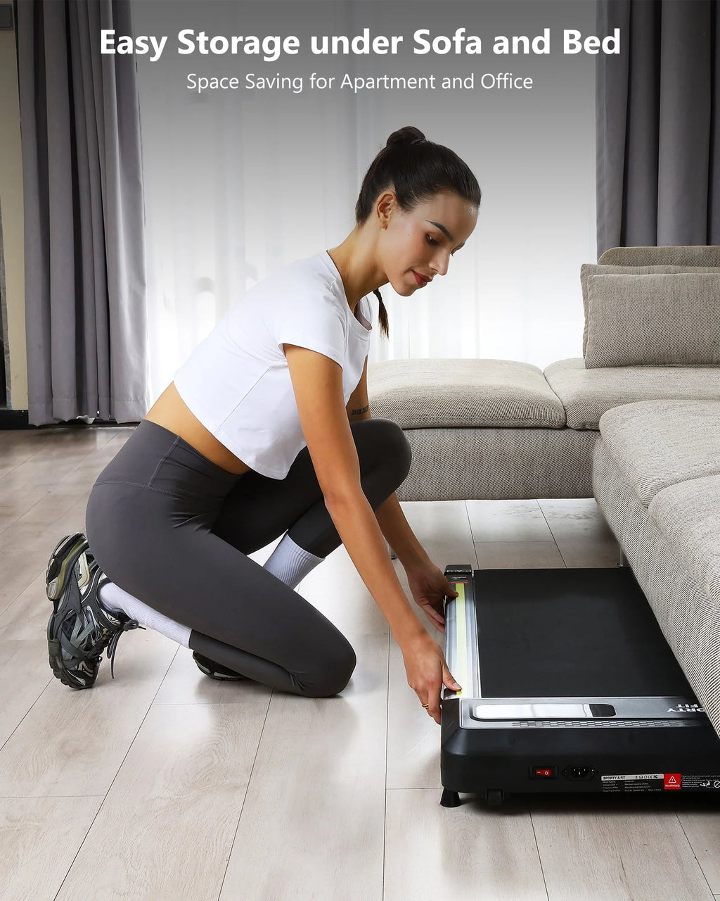 Treadmill 265 lb Capacity with LCD Display M555
