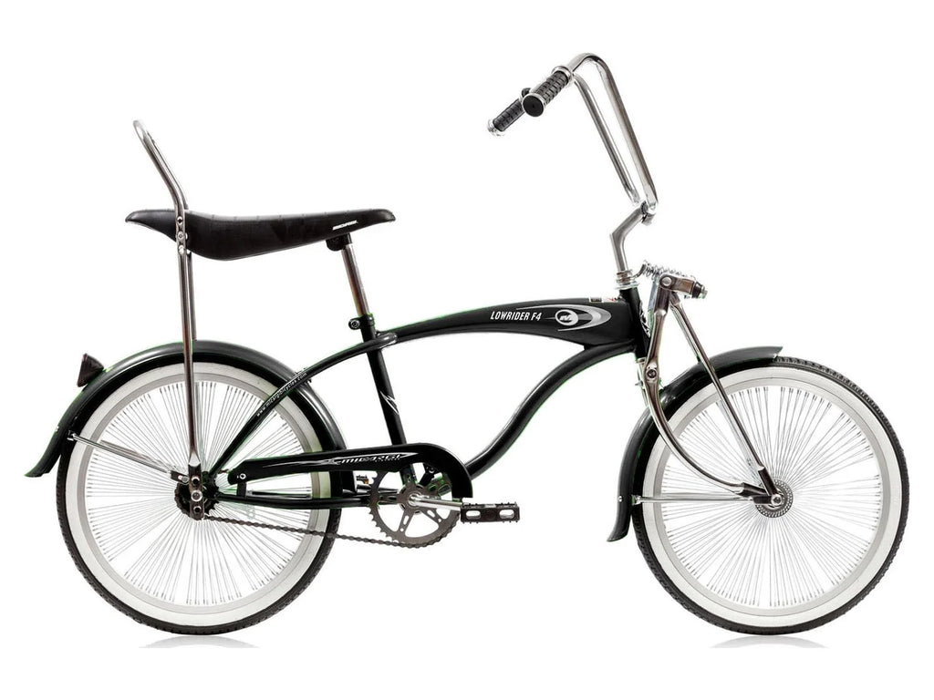 20 In. Lowrider Hi-Ten Steel Coaster Brake Single Speed Black C592