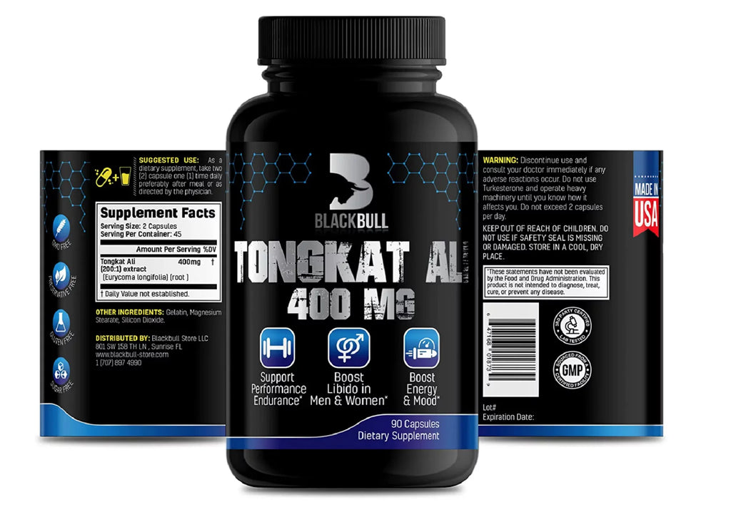 Tongkat Ali Extract 400 Mg 90 Capsules O87293