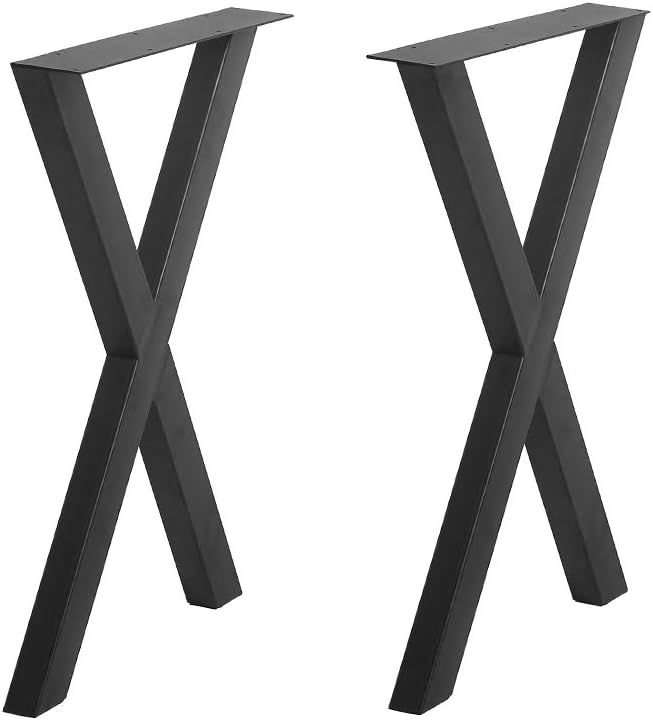 Black Cast Iron Furniture Legs 2 Pcs A150