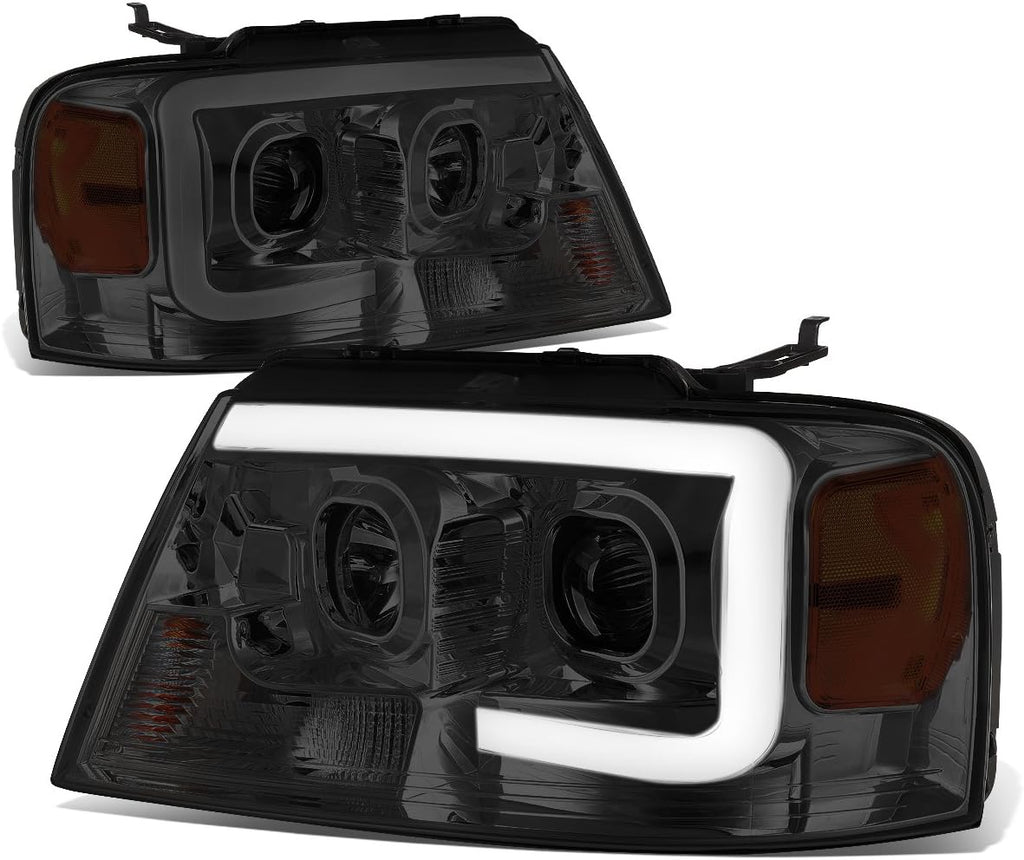 Black Housing LED Projector Headlights Assembly J18432