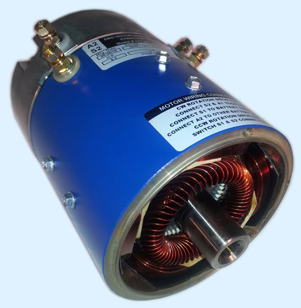 22 MPH Golf Cart Motor E91124