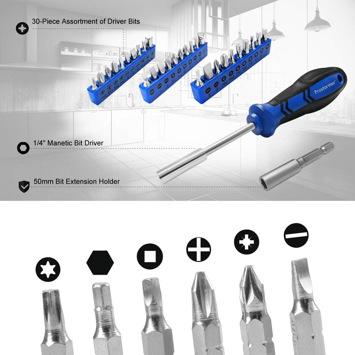 148-Piece Hand Tool Set with Toolbox Storage Case S111149