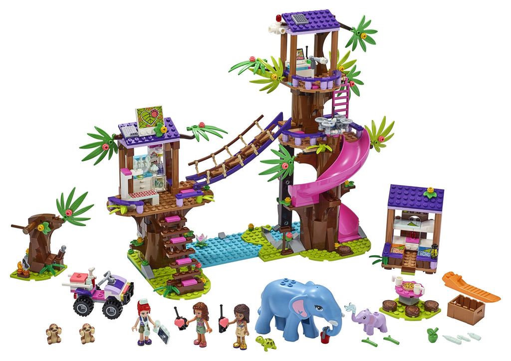 Jungle Rescue Base Animal Rescue Playset (648 Pieces) D557