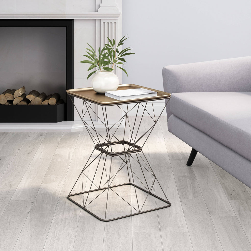 Gold Side Table F50571