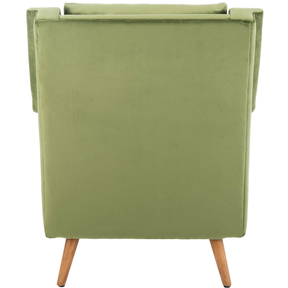 Olive Velvet Arm Chair U3539