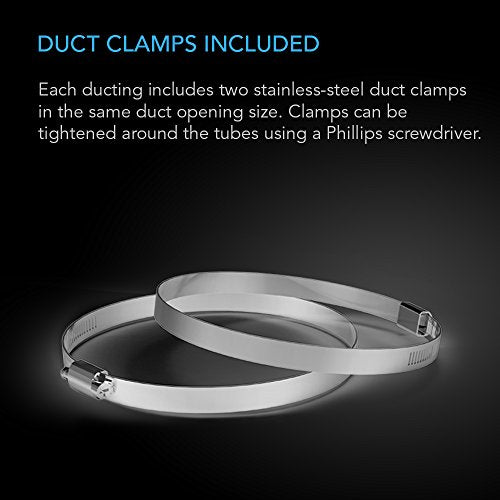 4-Inch Aluminum Ducting, 25-Feet I437