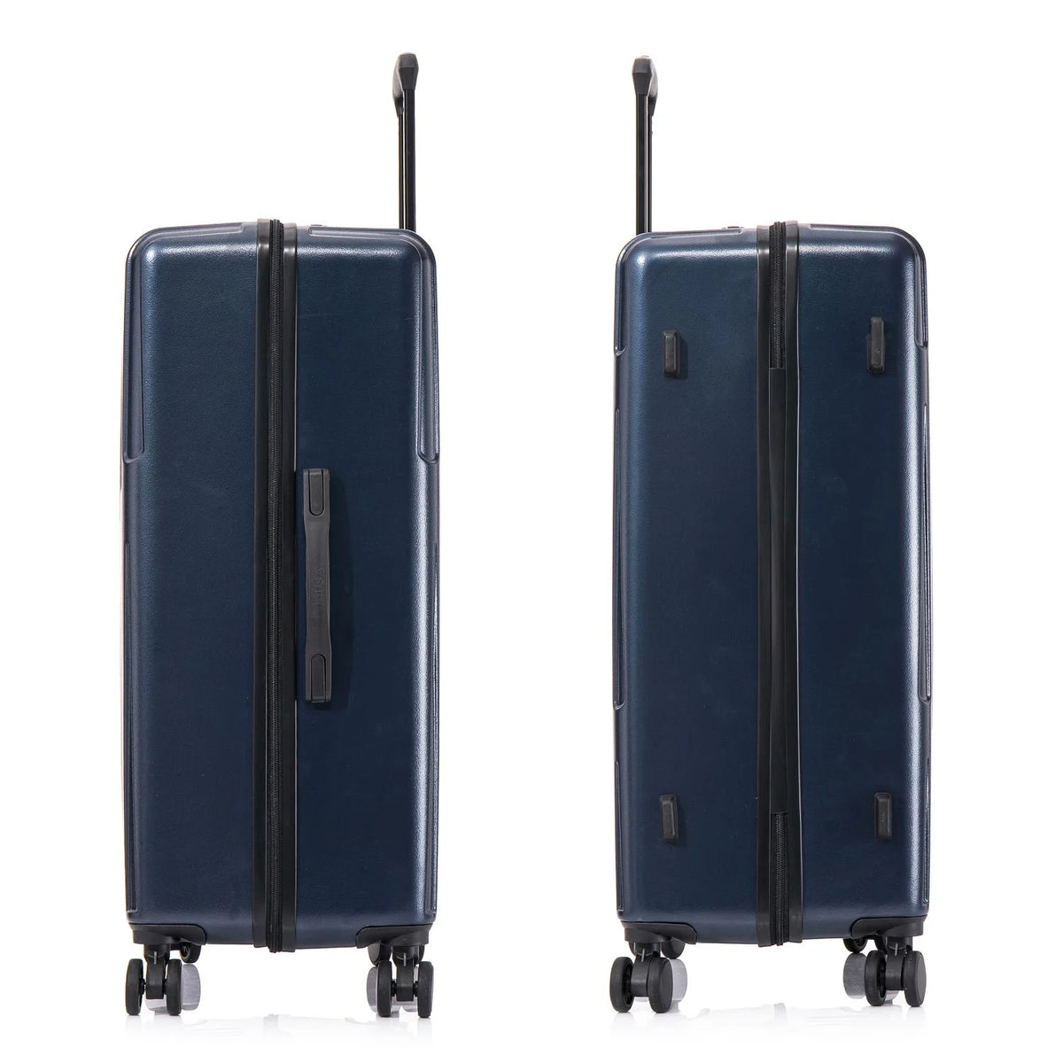 3-Piece Hardside Luggage Set with Spinner Wheels, 20"/24"/28", Navy Blue I861