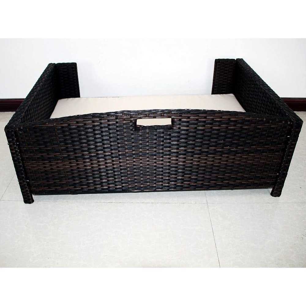 Rattan Rectangular Pet Sofa P83503