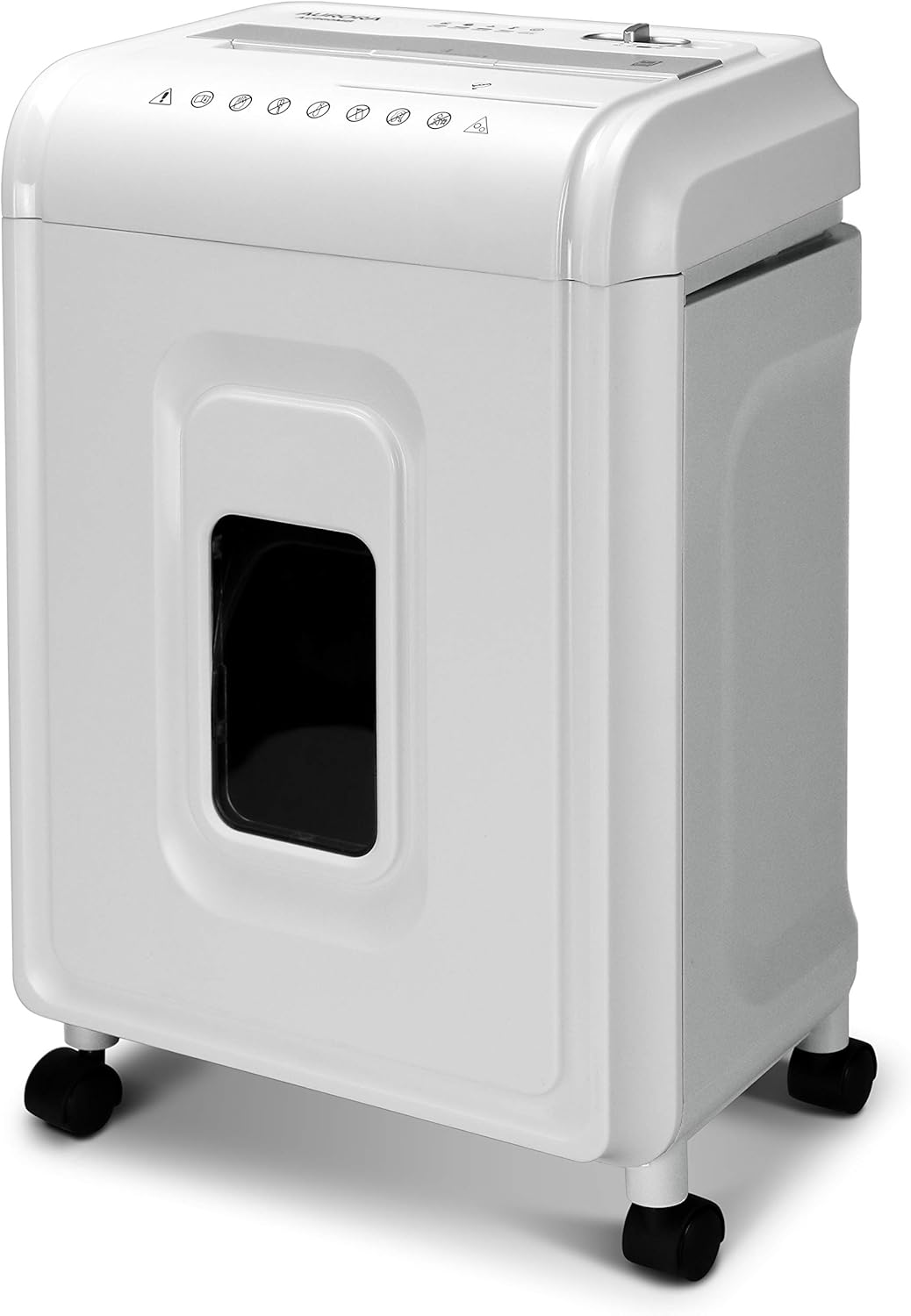 White/Gray 12-Sheet Crosscut Paper Shredder P7468