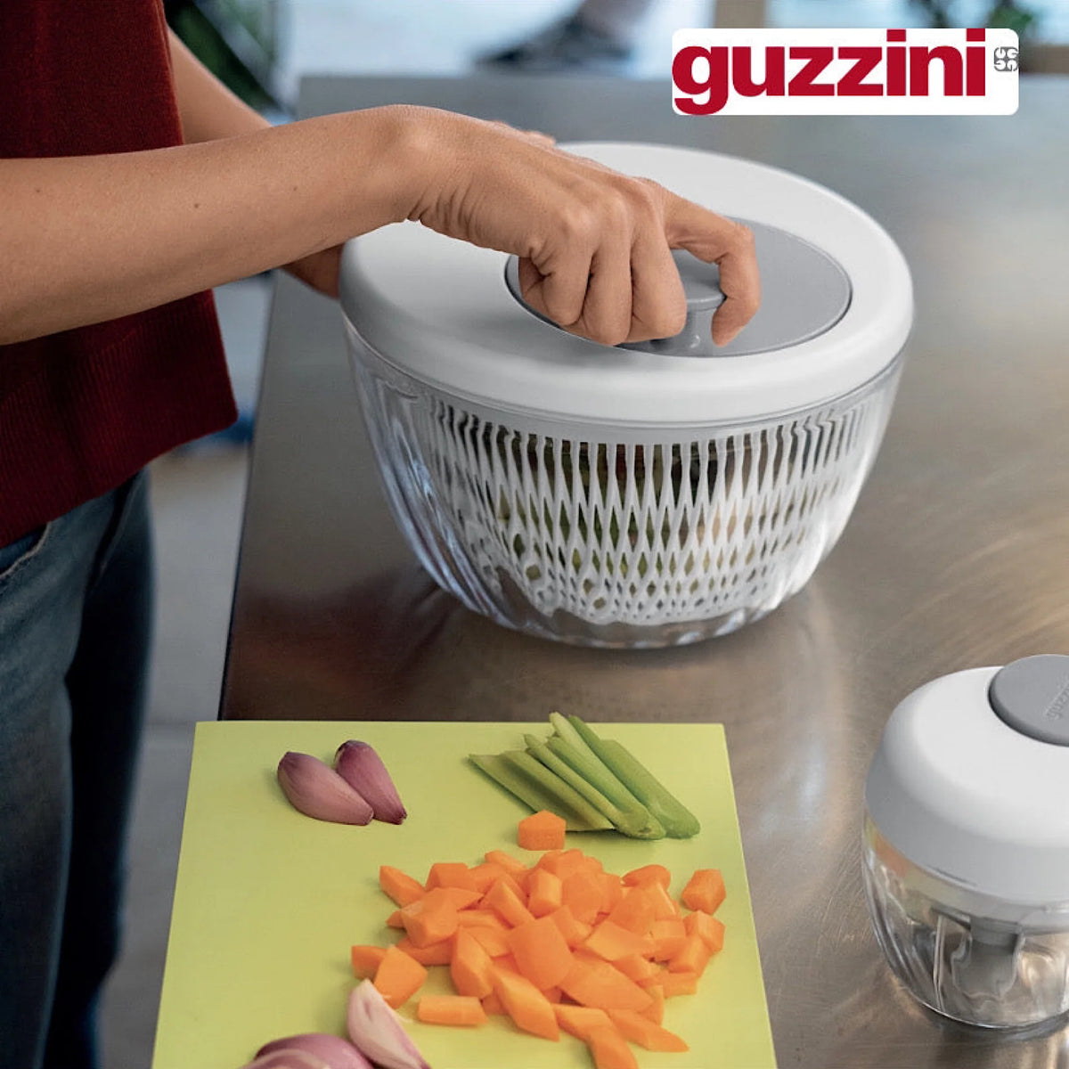 Salad Spinner With Lid B250