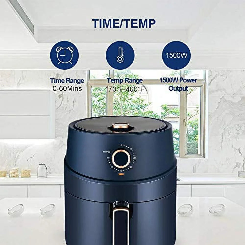 Navy Blue 3.7 Quart Air Fryer Oven G6427