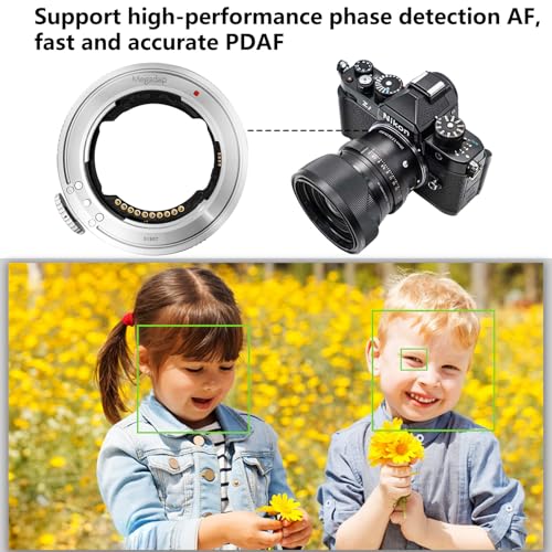 Autofocus Lens Adapter Built-in Electronic Aperture for Sony FE Lens Z9061