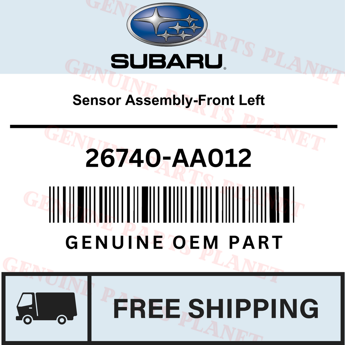Sensor Assembly Front Left H4982