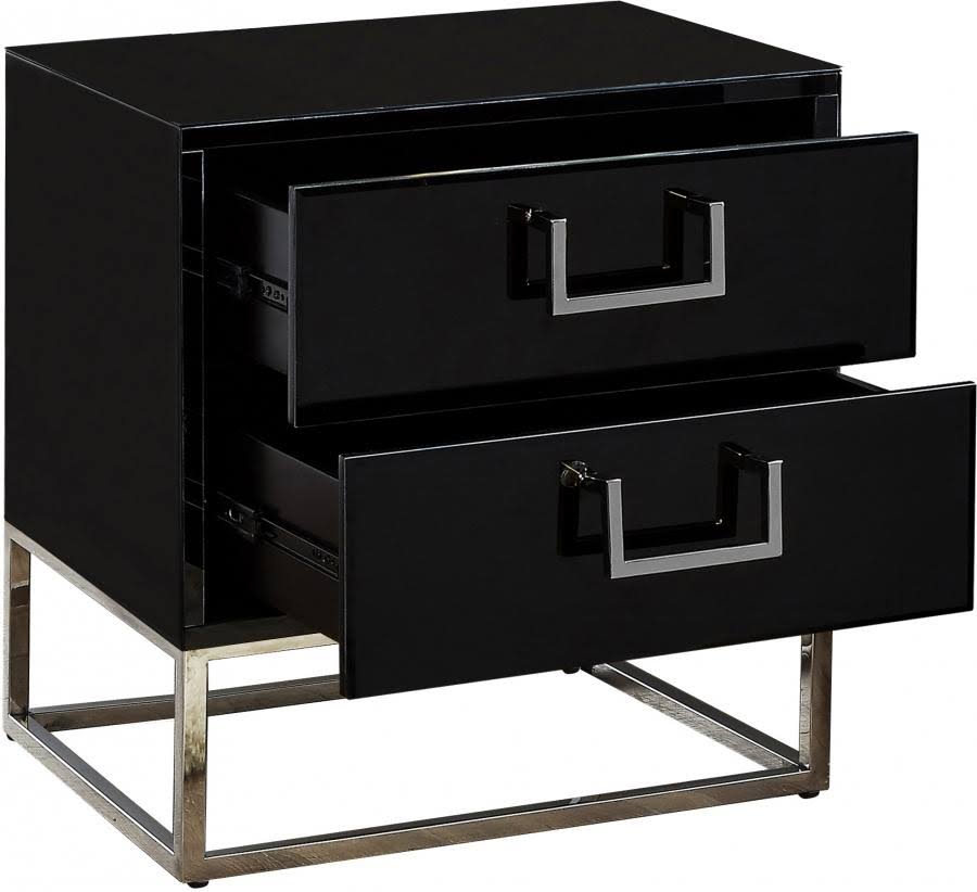 White Gold Nova Side Table A17667