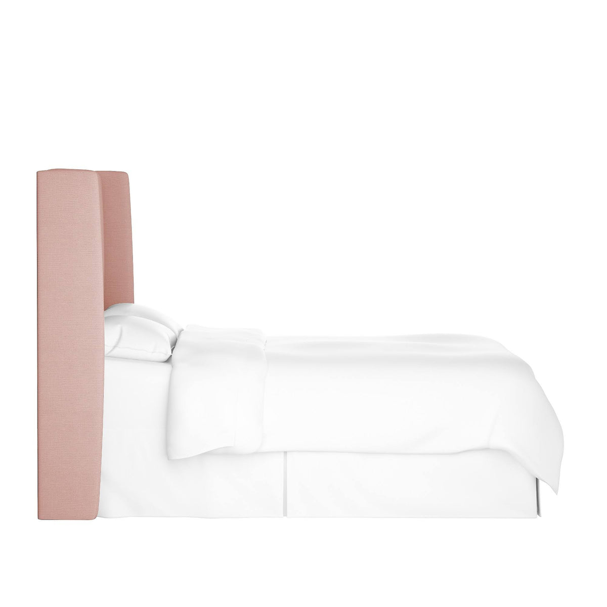 Blush Linen Wingback Headboard T170761