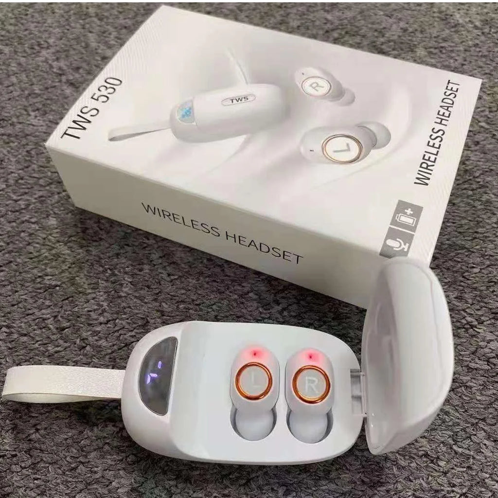 Wireless Bluetooth in-Ear Headphones with 2000mAh Charging Case P467