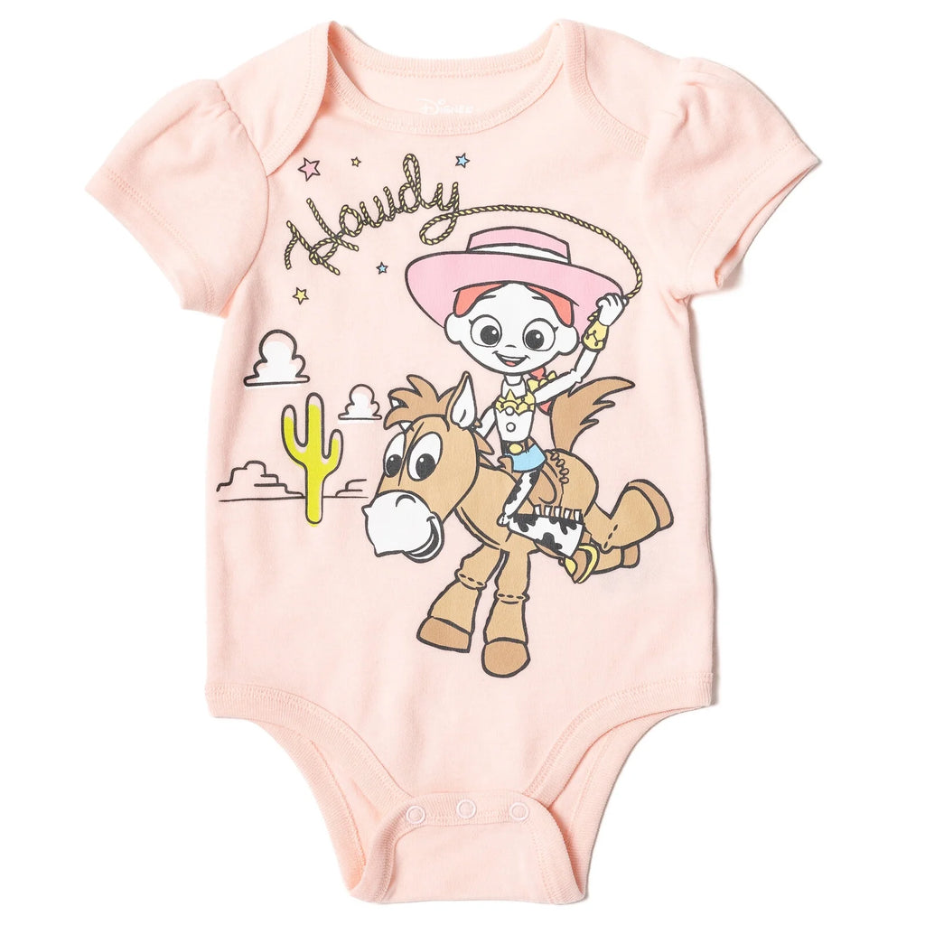 3 Piece Baby Girls Bodysuit Pants and Headband Outfit Set Y971449