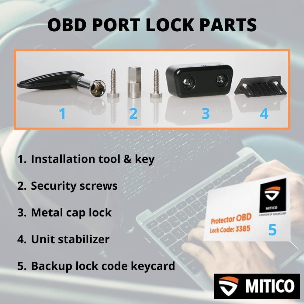 Metal OBD2 Port Lock Cap D94428