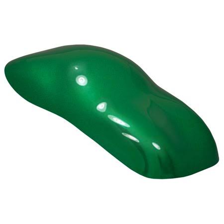 Emerald Green Metallic 1 Quart Low VOC Urethane Basecoat Car Paint W9634