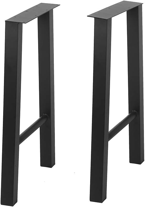 Black Cast Iron Furniture Legs 2 Pcs A150