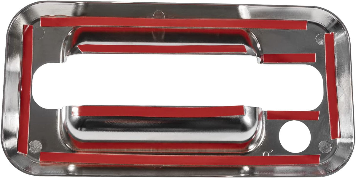 Chrome Door Handle Covers with Keyhole Pack of 2 A49978