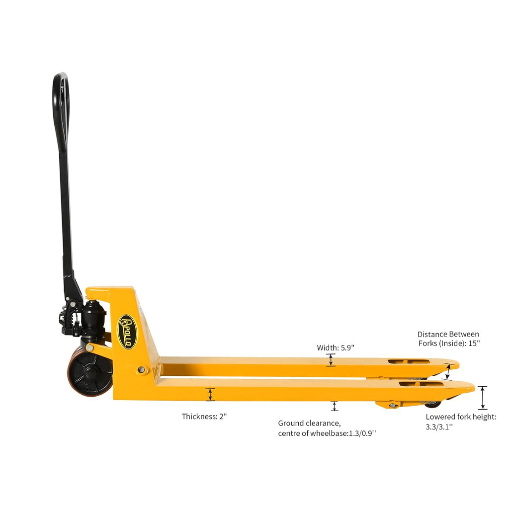 Heavy Duty Pallet Jack Truck 6600lbs Capacity Y67440