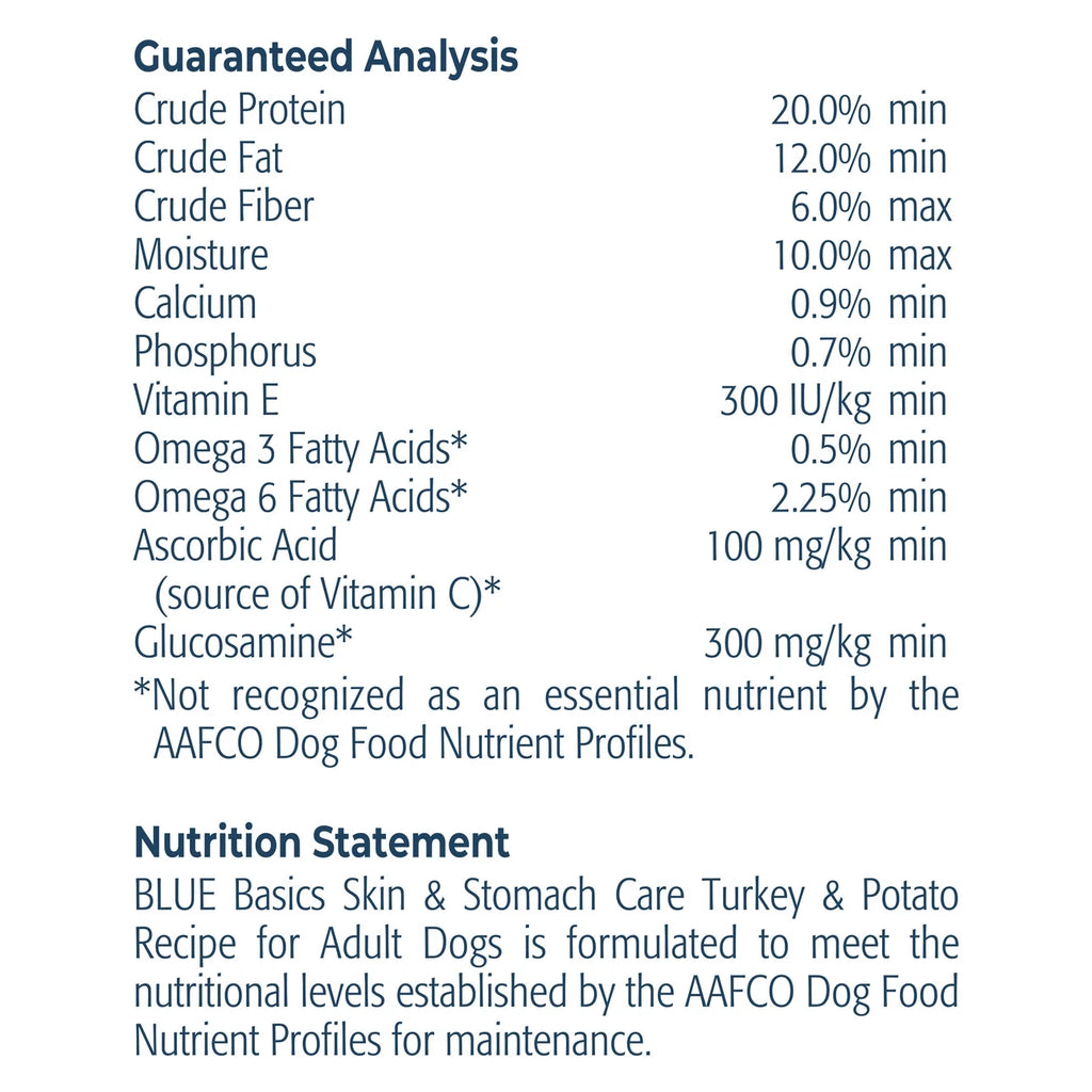 Turkey and Potato Dry Dog Food, 11 lb. Bag H1220