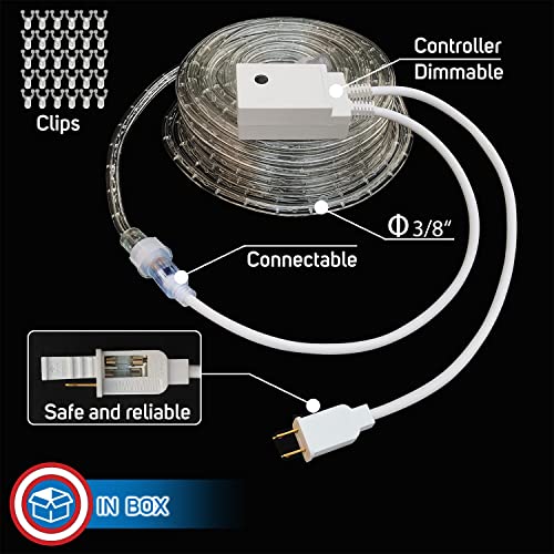 LED Rope Lights with Multifunction Controller 30 Ft K3377