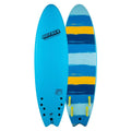 Cool Blue/Stripes Skipper Surfboard H935