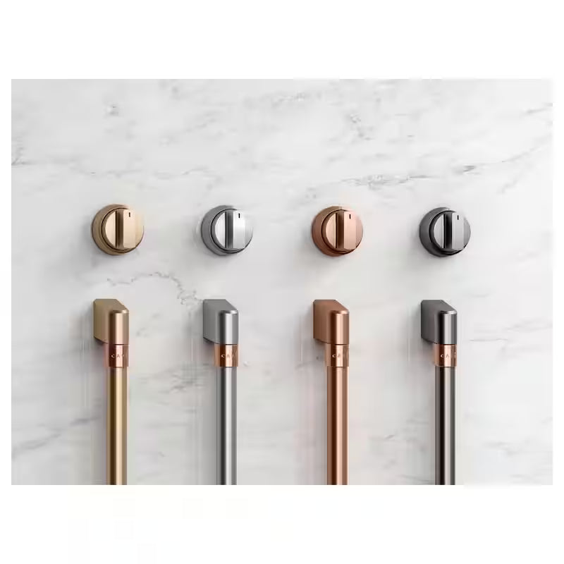 Gas Range Handle and Knob Kit in Brushed Bronze O992