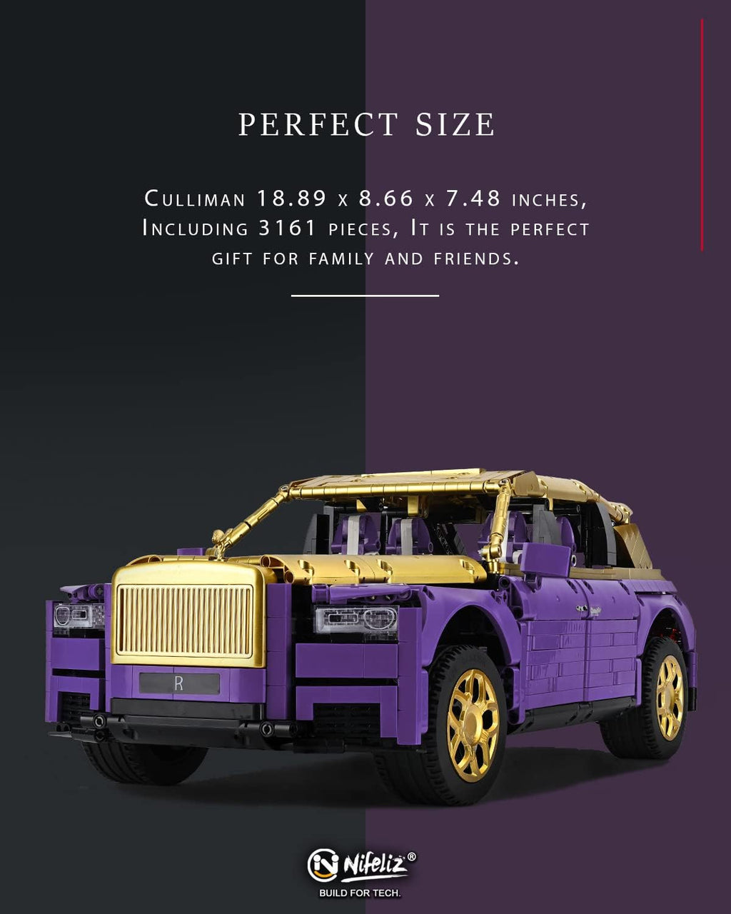 SUV Building Kit with Technique Functions (3,161 Pieces) Y4626